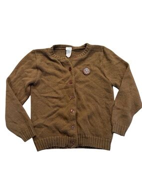 Vintage Girl Scout Brownie sweater uniform